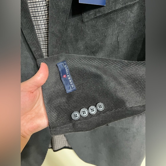 NWT Saddlebred Sport Coat Jacket Mens
Two-Button Blazer - Picture 7 of 9